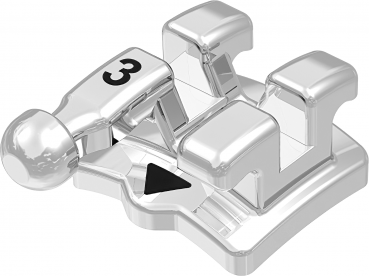 smartbrace Silver Evolution, MBT 22, für Zahn Nr. 43